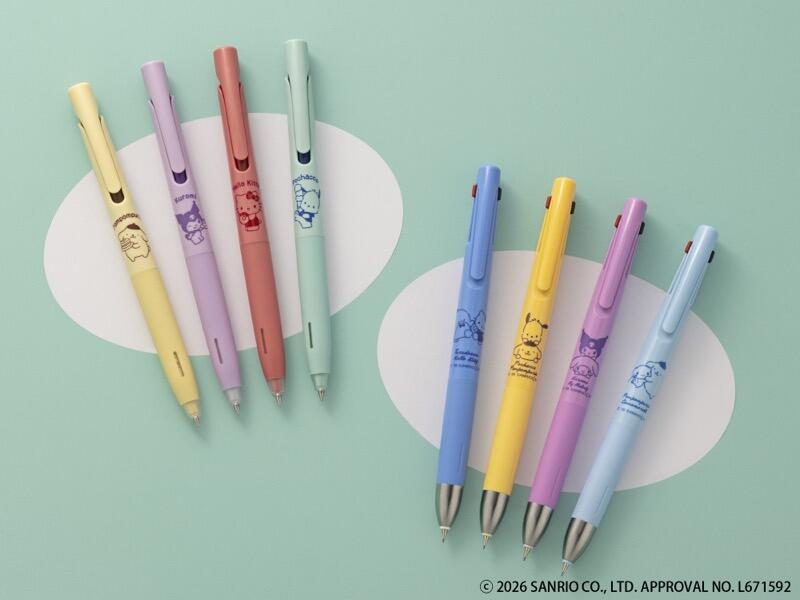 ストレスフリーな書き心地「ブレン」にサンリオキャラクターズ限定デザインが登場！の画像1
